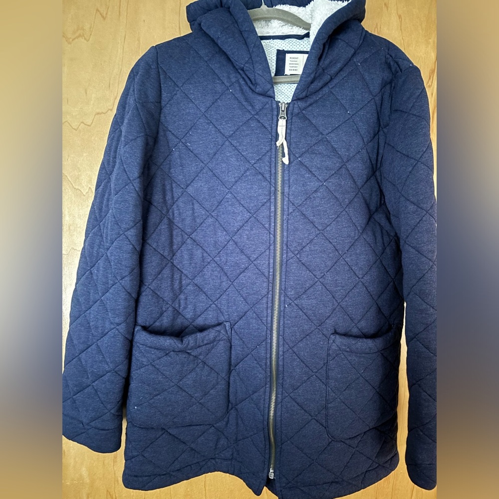 Great condition anthropology, cozy, fall winter jacket.